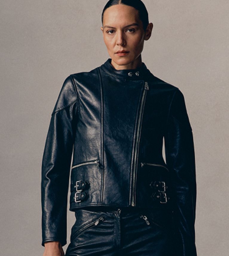 Russo Jacket in Black.